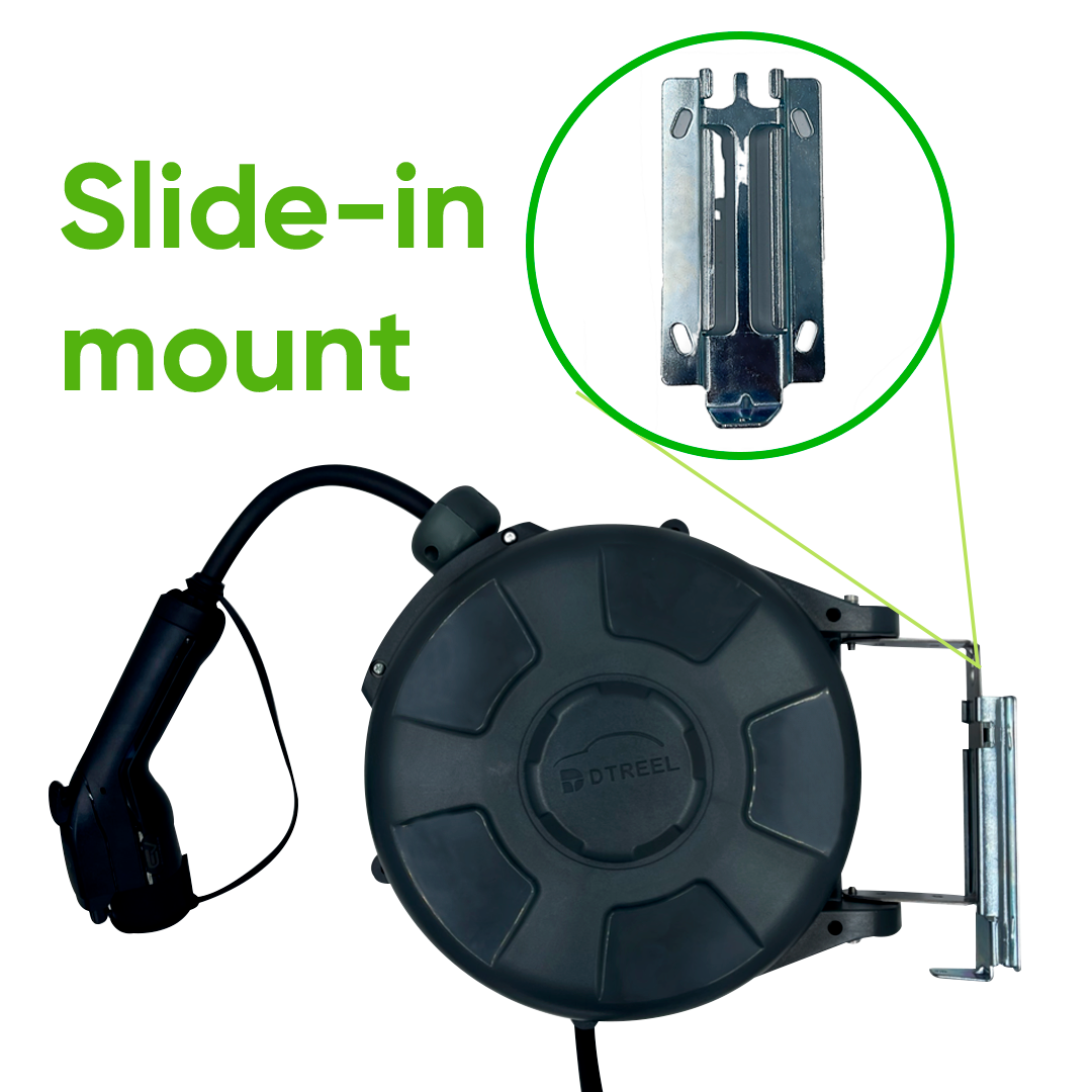 Easy EV Charging: Retractable Reel - EV Chargers USA